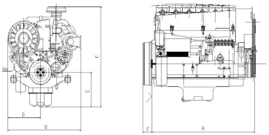 F4L912 Air Cooled Diesel Engine